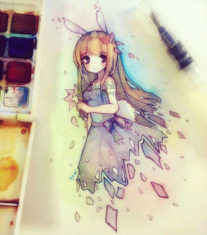 Идеи для рисования аниме
