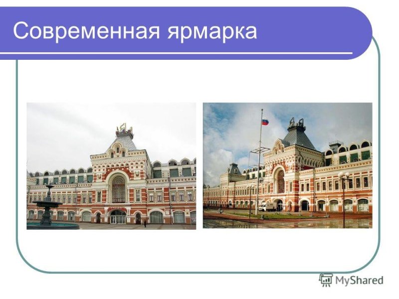 Нижегородская ярмарка макет