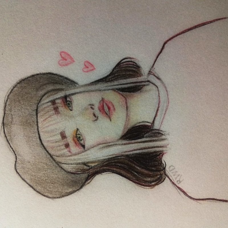 Рисунки тик ток для срисовки