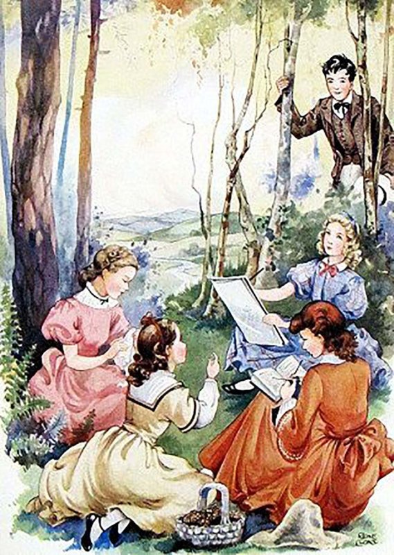 Маленькие женщины Луиза Мэй Олкотт книга