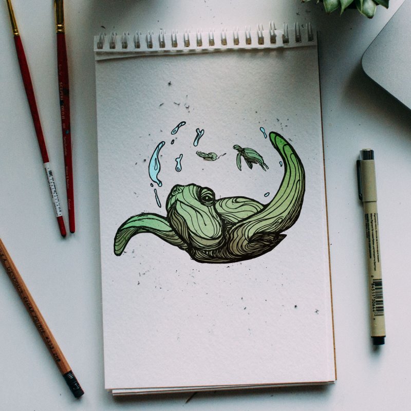Скетч фломастеры