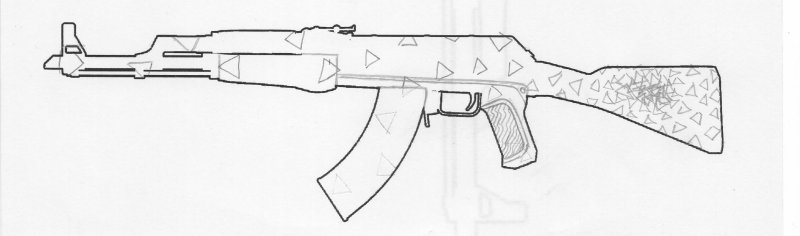АК 47 из стандофф 2