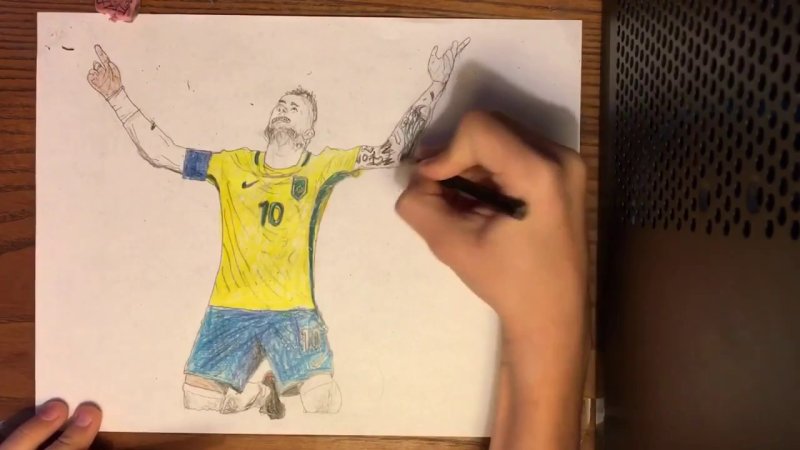 Нарисовать Неймара