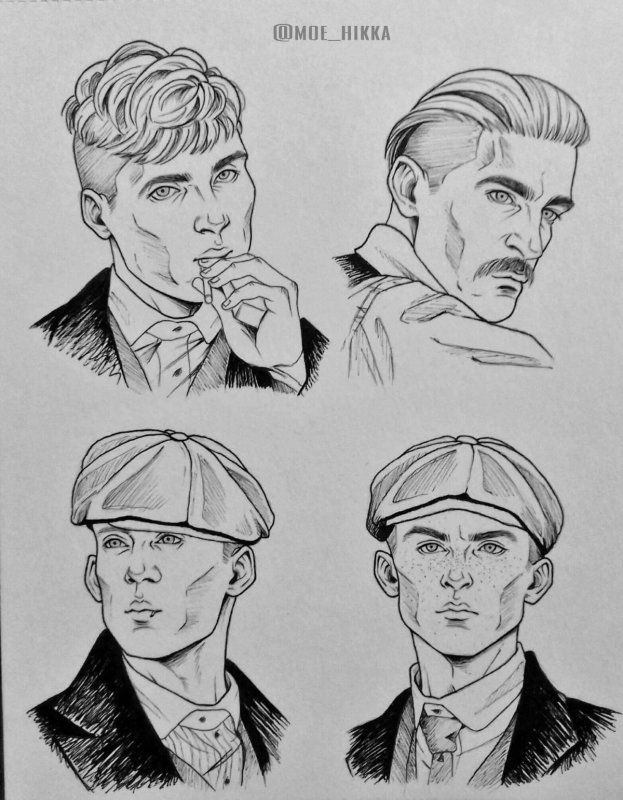 Томас Шелби портрет