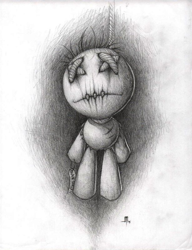 Грустные рисунки
