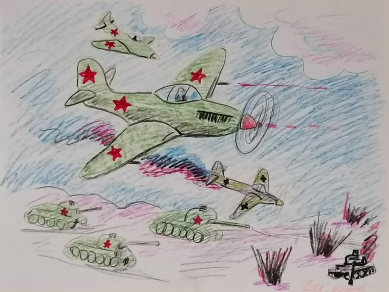 Военная техника рисунки