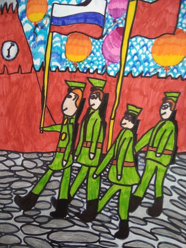 Рисунок ко Дню Победы