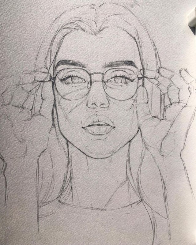 Рисунки людей для срисовки