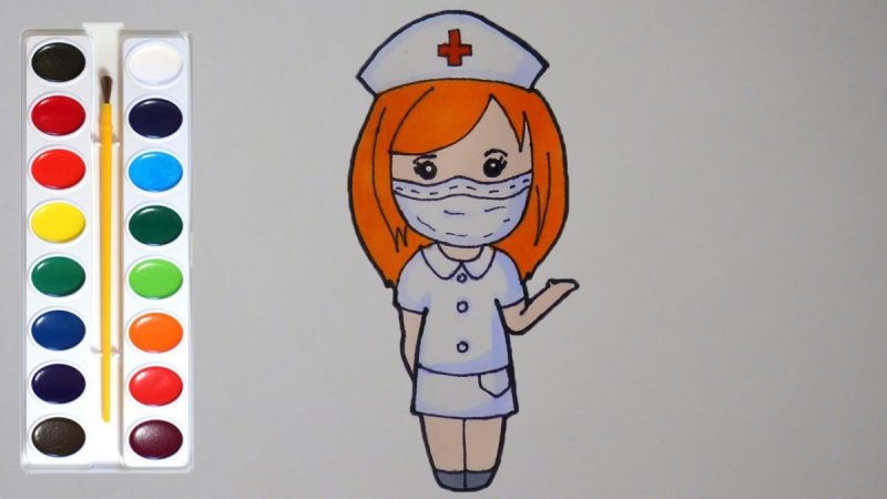 Красивой медсестры