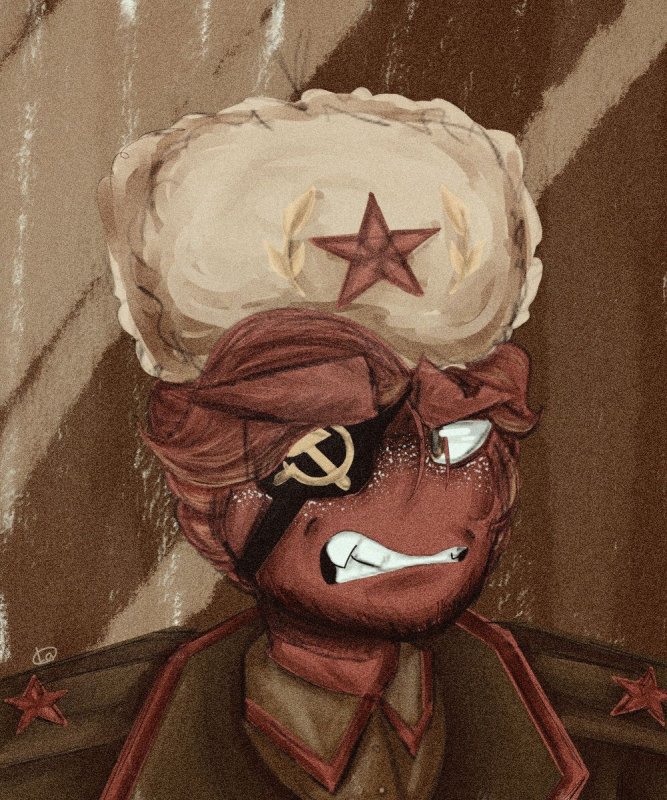 СССР арт CONTRYHUMANS