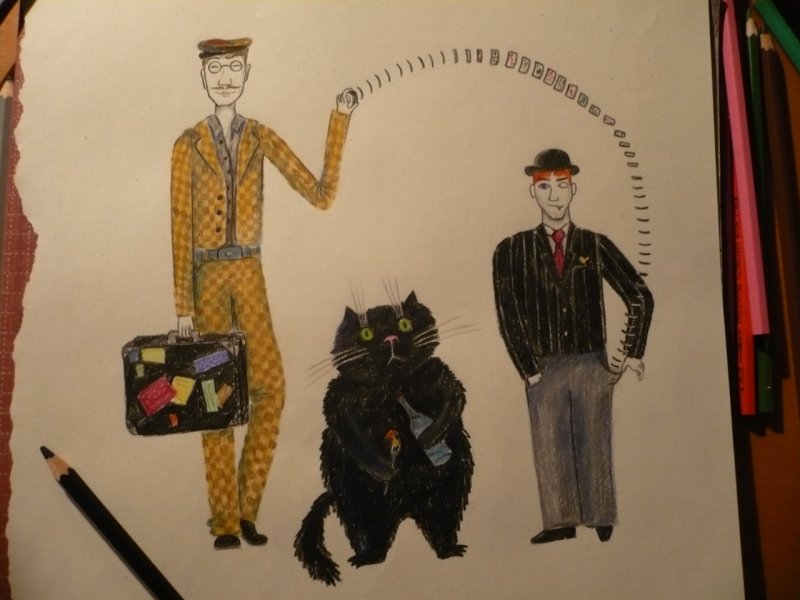 Кот Бегемот Азазелло и Коровьев