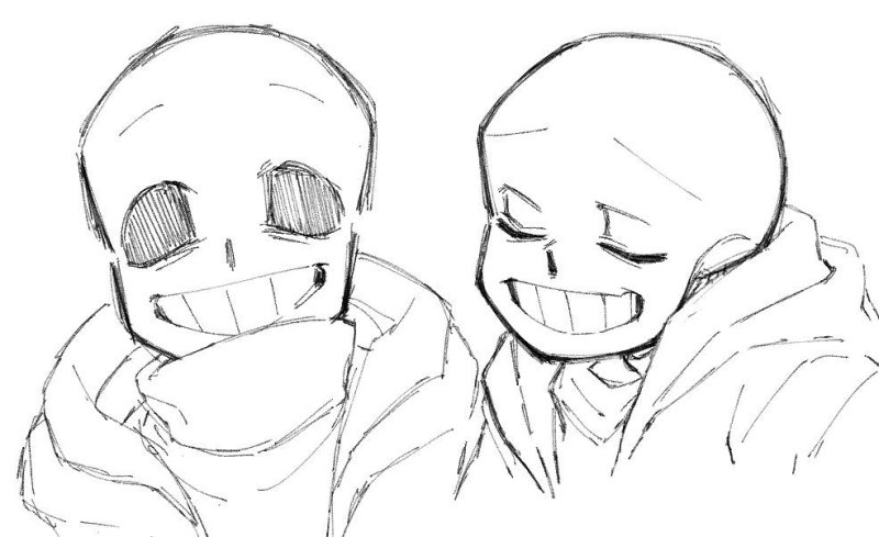 Голова скелета Санса