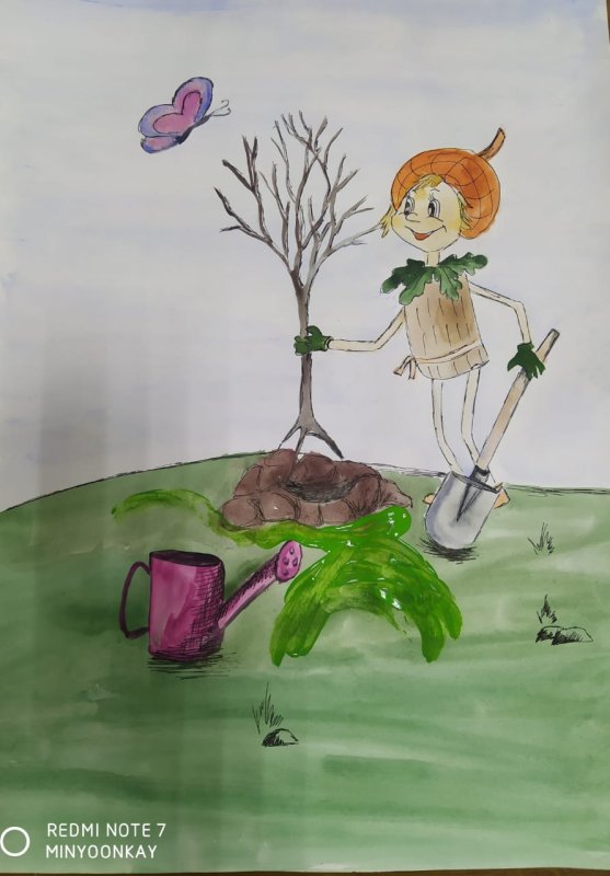 Эколята друзья и защитники природы рисунки