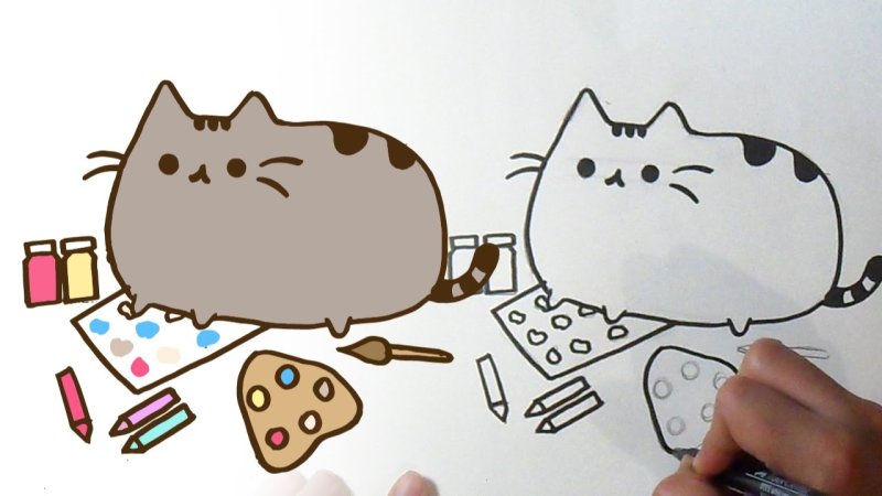 Рисунки котиков