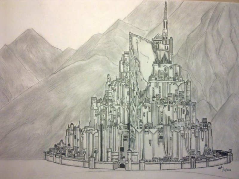 Замок Минас Тирит