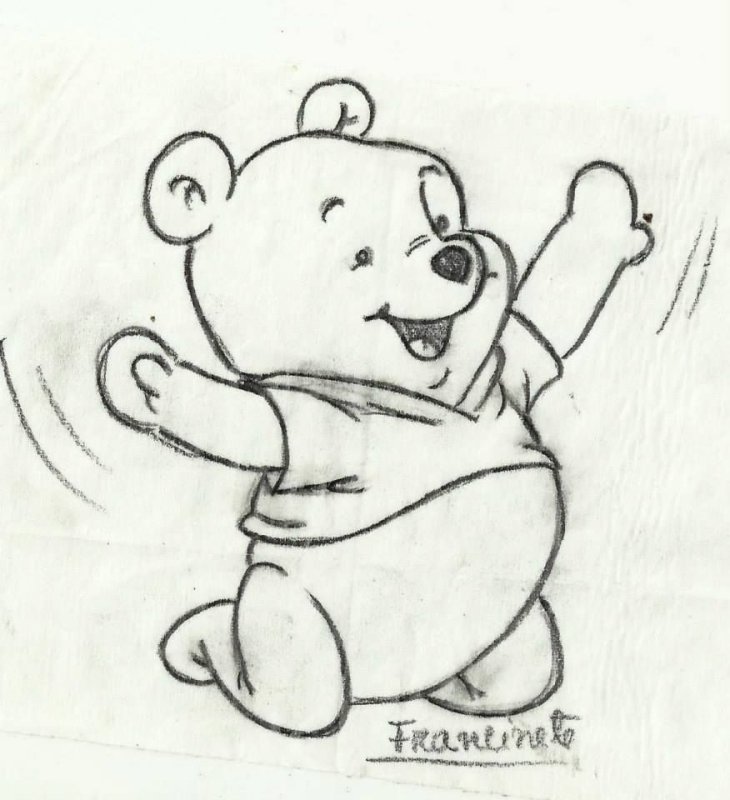 раскраска винни пух