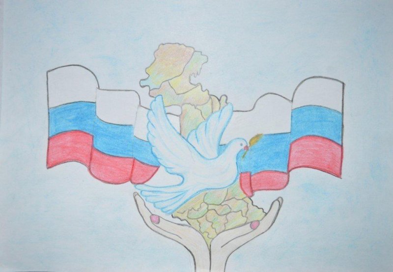 Рисунки на патриотическую тему для детей