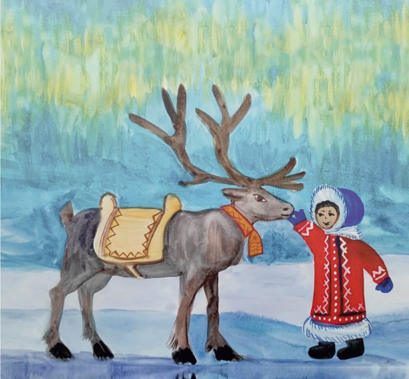 Рисунки народов севера