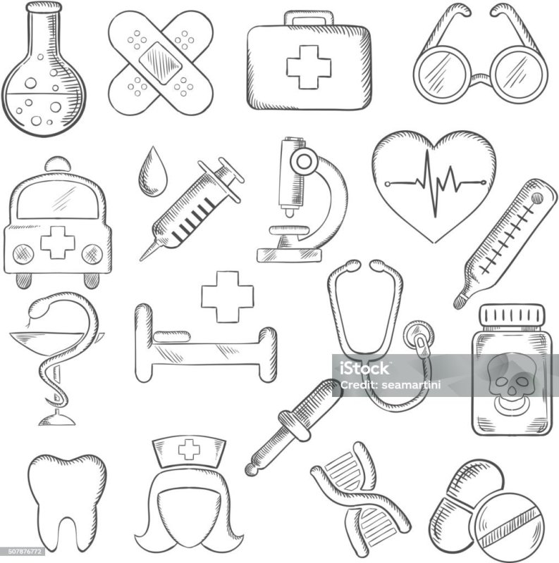 медицинские рисунки