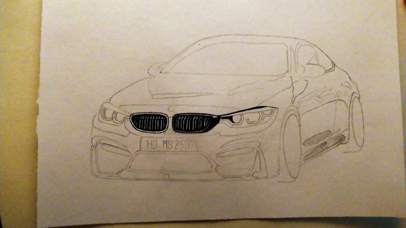BMW m5 Pencil