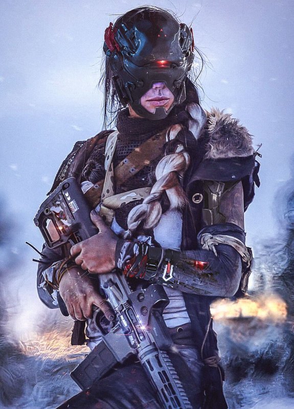 Солдат Арасаки Cyberpunk 2077
