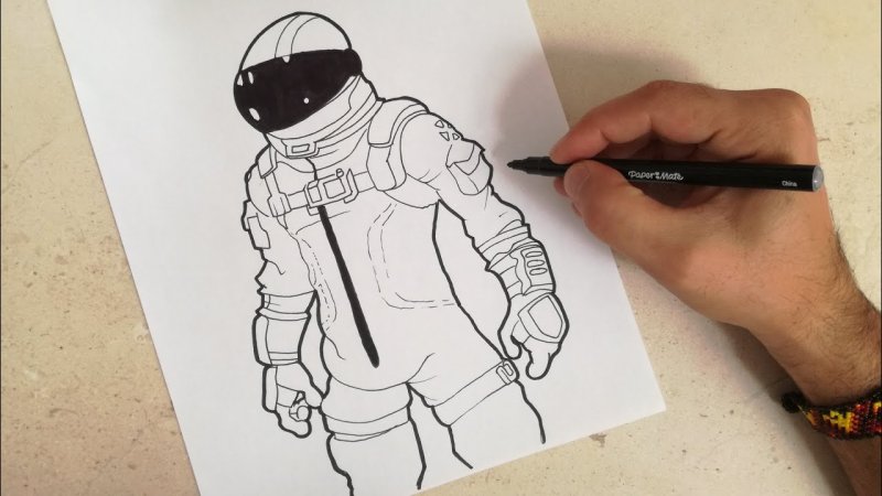Рисунки для срисовки ФОРТНАЙТ