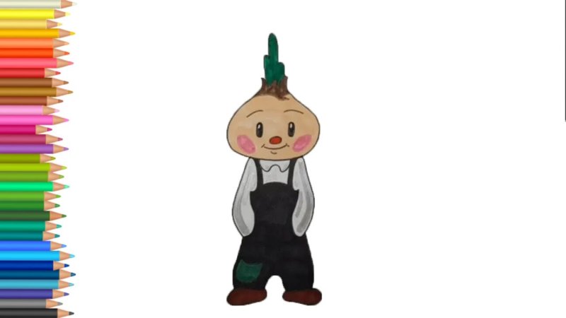 Чиполлино рисунок