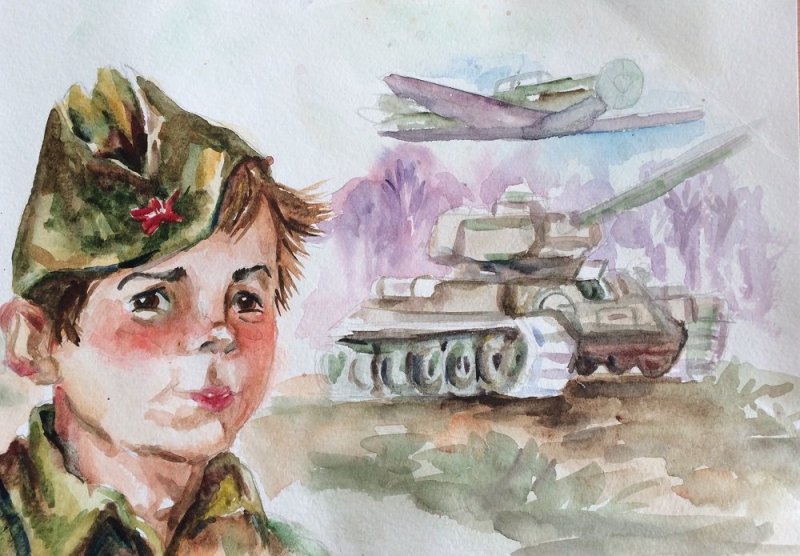 Рисунки про войну