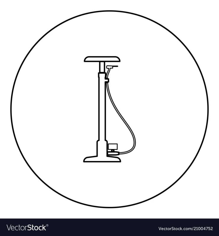 Насос раскраска