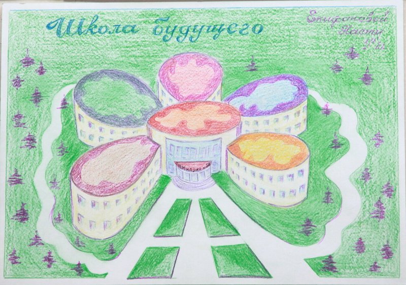 Будущая школа рисунки
