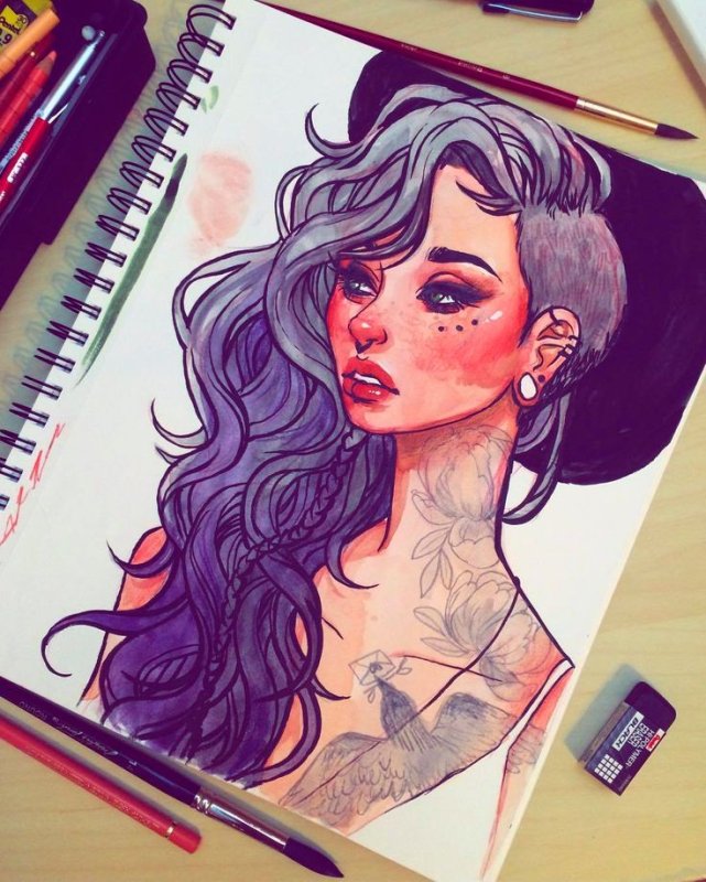 Рисунки для скетчбука