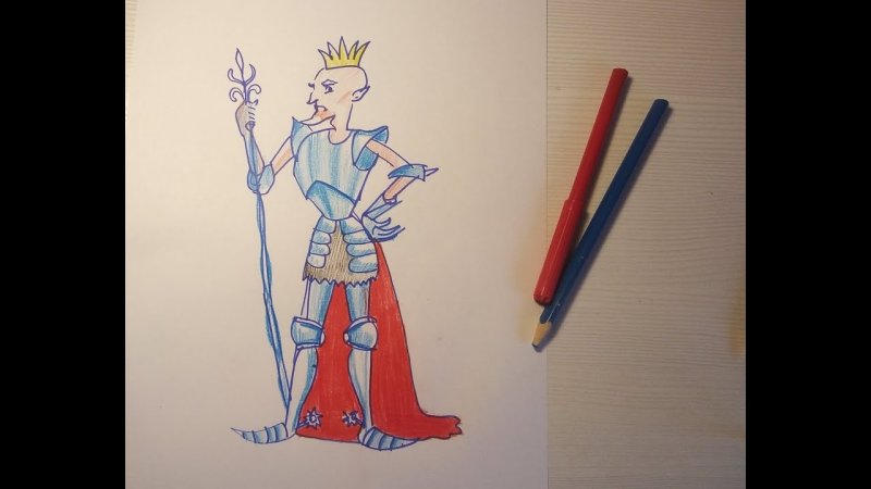 Кощей рисунок