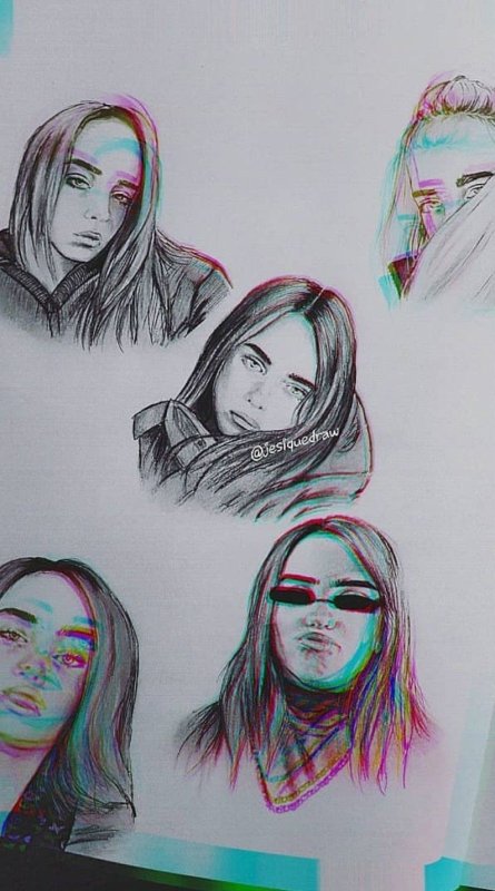Nda Billie Eilish арт