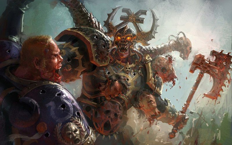 Warhammer 40000 Берсерки Кхорна