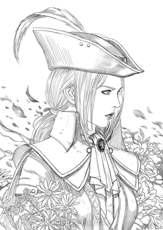Lady Maria черно-белый