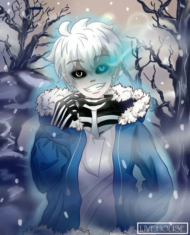 Андертейл Санс человек