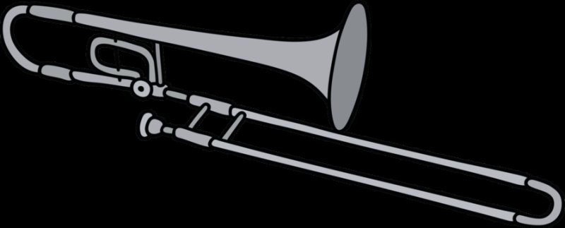 Тромбон раскраска