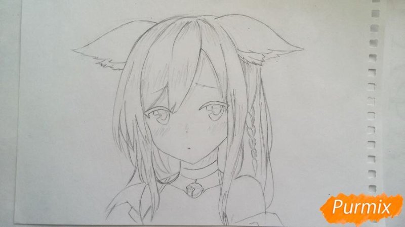 рисунки для срисовки аниме легкие для начинающих девочки