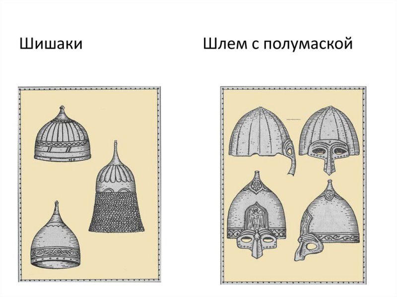 Лекало богатырского шлема