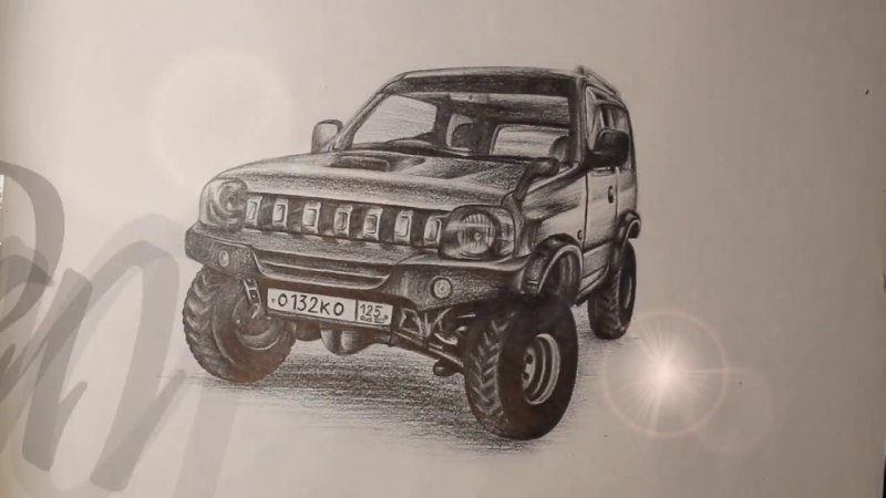 Draw Suzuki Jimny