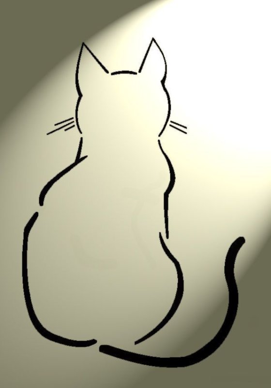 Очертания кота