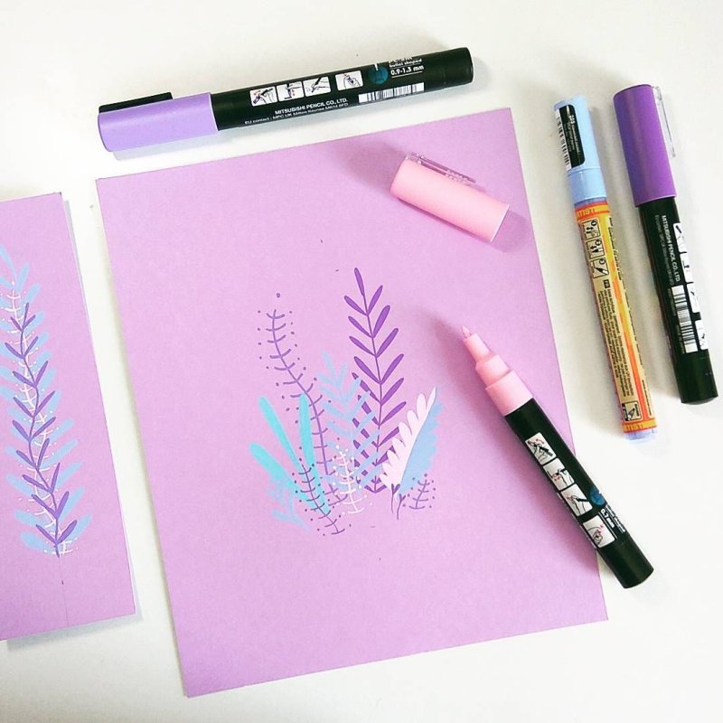 Фломастеры Эстетика