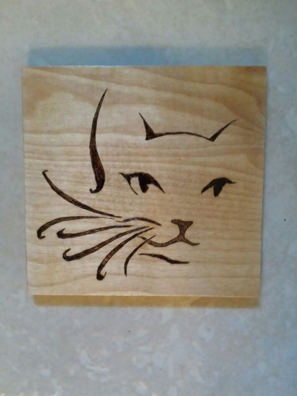 рисунок для выжигания по дереву для начинающих