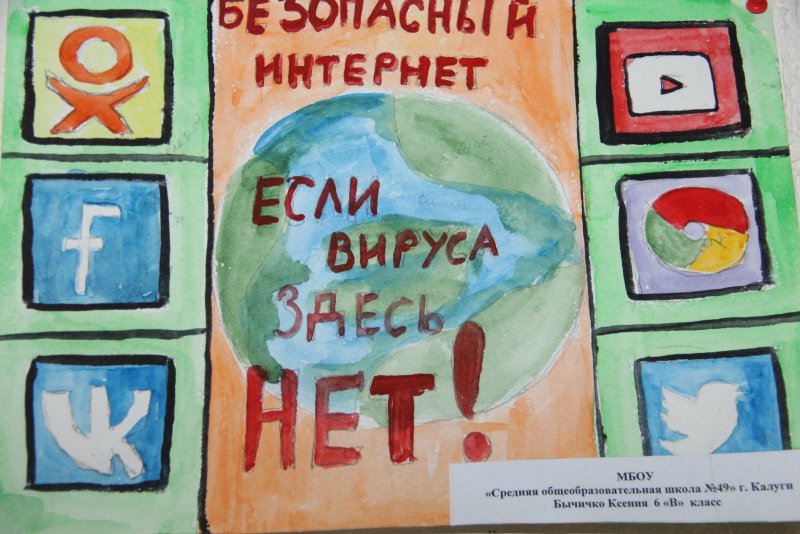 Рисунки на тему безопасный интернет лёгкие