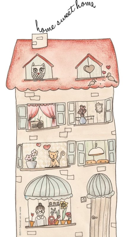 Скетч домик