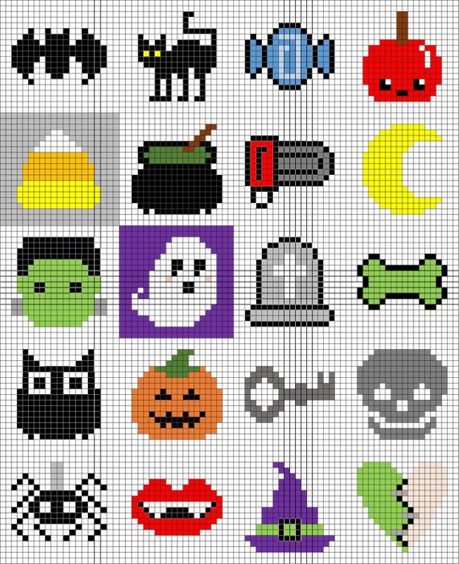 Рисунки по пикселям маленькие
