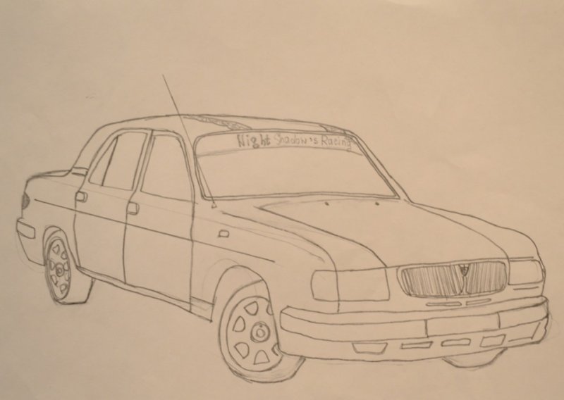 ГАЗ 31105 чертеж