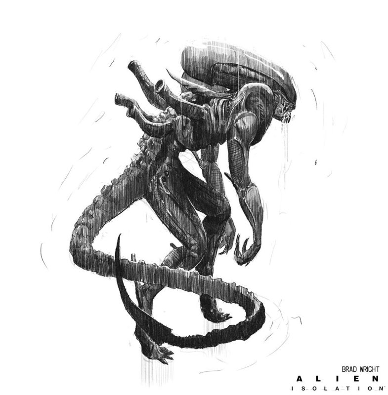 Alien Isolation чужой