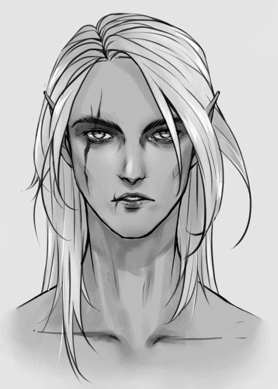 Эльф рисунок