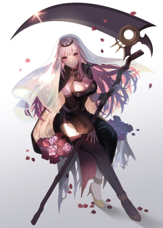 аниме девушка красивая